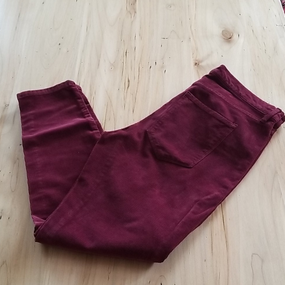 Banana Republic corduroy pants.